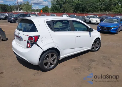 2013 Chevrolet Sonic Rs Auto from USA, damaged, VIN 1G1JG6SB2D4236769